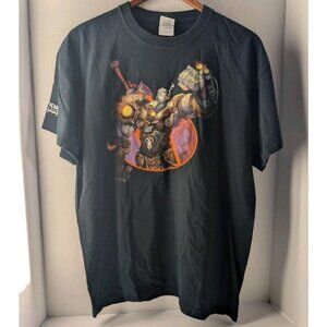 Wildstar Carbine Studios Granok Warrior Promo T-Shirt Mens Large Gildan
